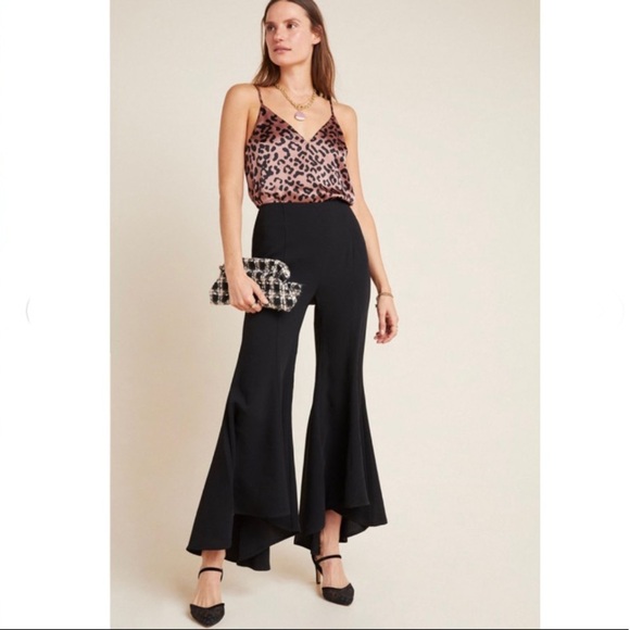 Anthropologie Zinnia Flare Trousers - Picture 1 of 14